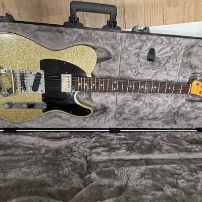 Fender Custom Shop 2012 ’62 Telecaster Custom Relic (1962 Reissue) – Gold Sparkle image 8