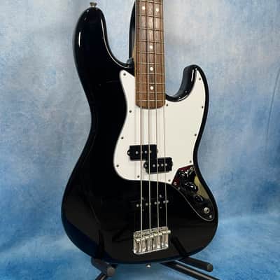 Fender Japan Jazz Bass JB-STD/PJ Black, MIJ image 2