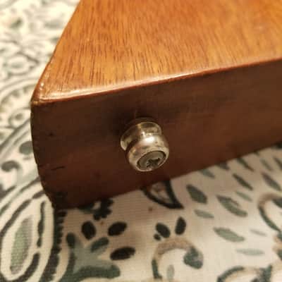 1960s Korina Wood Solidbody 2" Thick, Futuristic Guitar, Unknown Maker, Modeled After 1958-59 Gibson image 13
