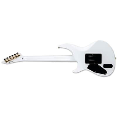 ESP LTD H3-1000FR Horizon 3 Floyd Rose Snow White SW Electric Guitar H31000 III 1000 FR - Korea - Brand New image 2