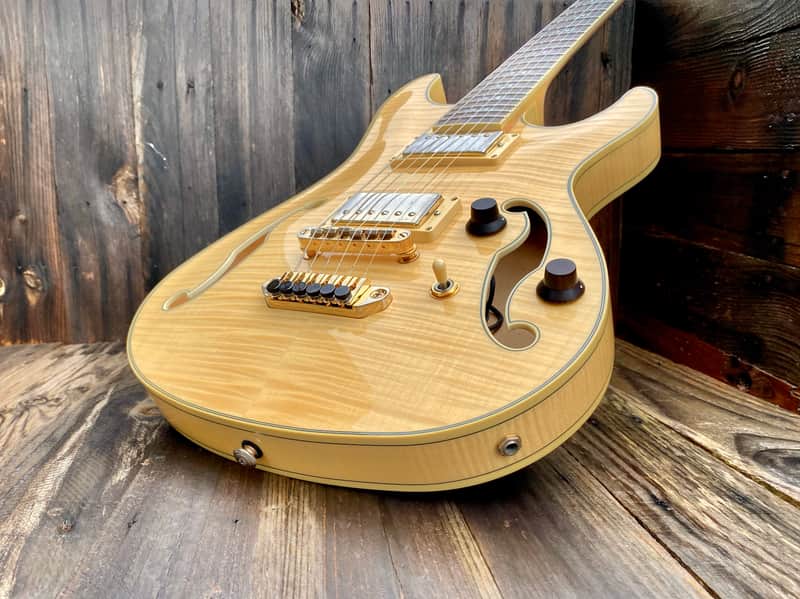 Ultra Rare 2006 Ibanez Awd-102-nt Artcore Custom Natural semi hollow body image 1
