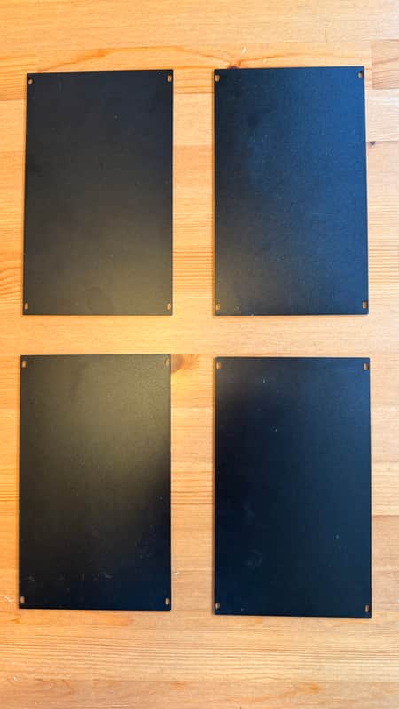 4 Eurorack Blank Panels 40 HP image 1