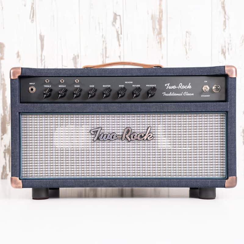 Two Rock Traditional Clean 100W Head - AGH Exclusive Kaihara Denim image 1