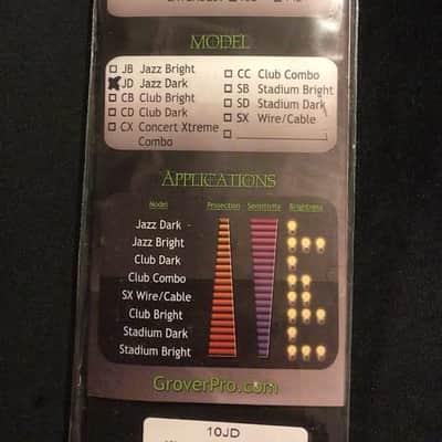 Grover Pro Percussion - 10" Jazz Dark Snare Wires image 2