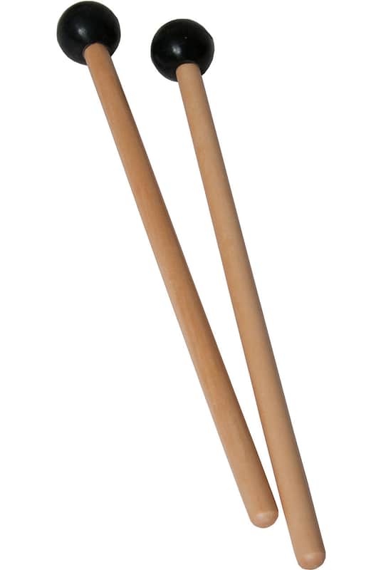 Idiopan 7-Inch Mallets with .75-Inch Ball - Pair - Black image 1