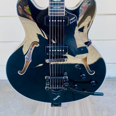 VOX BC-V90B BOBCAT SEMI HOLLOWBODY ELECTRIC GUITAR W/ CASE (USED) - 2021 image 1
