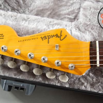 1984 Fender MIJ Japan ST62-65 ’62 Stratocaster JV Serial Sunburst Fender HSC image 3