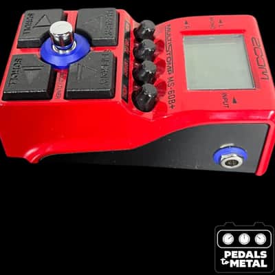 Zoom MS-60B+ MultiStomp 2024 - Present - Red - X17927 image 5