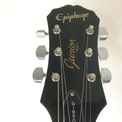Epiphone Junior Les Paul Model Single Cutaway Tobacco Sunburst Guitar image 3