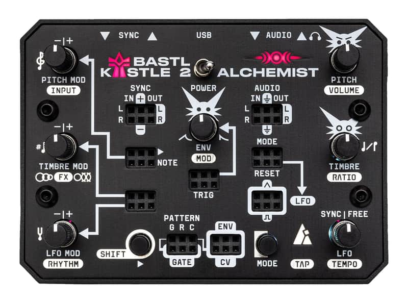 BASTL Instruments Kastle 2 Alchemist Compact Patchable Hybrid-Synthesis Instrument image 1