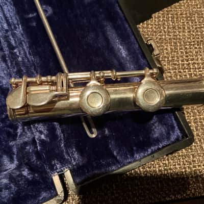 Gemeinhardt 2SP Straght-Headjoint Flute with Offset G 2010s - Silver-Plated image 6
