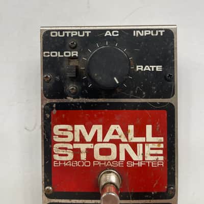 Electro Harmonix EH4800 Small Stone Phase Shifter 1980 Guitar Effect Pedal image 3