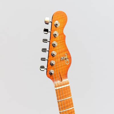 G&L USA Custom Shop ASAT HH RMC Semi Hollow-body Electric Guitar - Antique Brown Burst image 8
