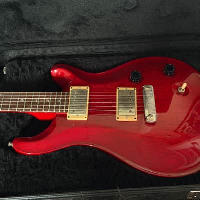 PRS McCarty Korina with Humbuckers 2008 - 2009 - Vintage Cherry image 3