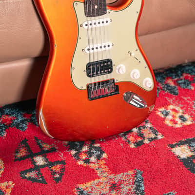 Fender Custom Shop Deluxe Stratocaster Relic in Candy Tangerine image 3