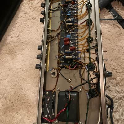 Fender Bassman 2-Channel 50-Watt 2x12" Piggyback Guitar Amp 1964 - 1966 - Black Panel image 5