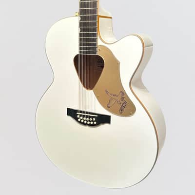 Gretsch G5022CWFE-12 Rancher Falcon Acoustic Electric Guitar - White image 3