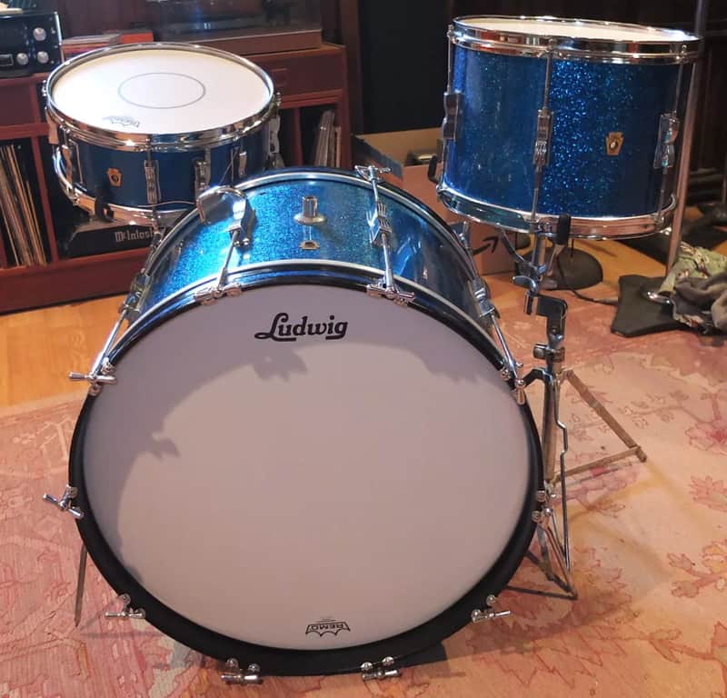 Ludwig No. 998 Club Date Combo Outfit 9x13 / 14x22" Drum Set 1960s image 1