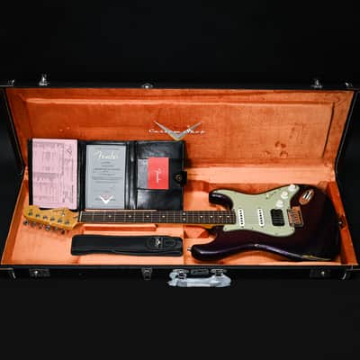 Fender Custom Shop Custom Deluxe Stratocaster w/ Seymour Duncan SH4B Humbucker, Relic/ Closet Classic Hardware- Magenta Sparkle 2026 (R147174) image 5
