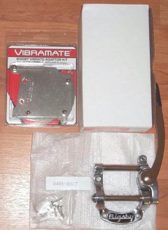 Bigsby® B5 & Vibramate® V5-JAM-C Jazzmaster/Jaguar Conversion Kit~USA~Brand New image 1
