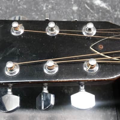 Vintage Ventura V-6 Acoustic Guitar (Made in Japan, Natural Gloss) image 7