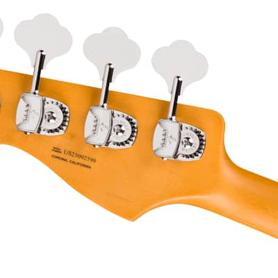 Fender American Ultra II Jazz Bass, Ebony Fingerboard, Noble Blue image 5