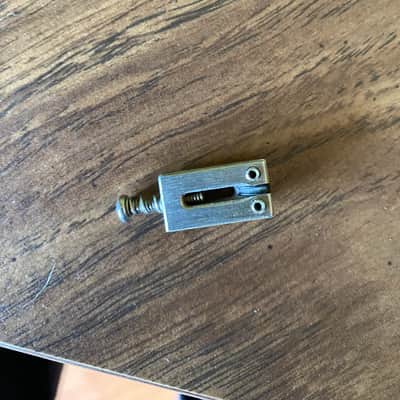 Graph Tech PS-8000-F0 String Saver Originals 2-3/16" Strat / Tele-Style Saddles - 6-String 2010s - stainless steel image 5