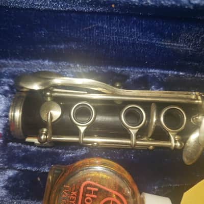 Vintage German A Clarinet--Wood, Valentino Master's Overhaul, Selmer Case! image 5