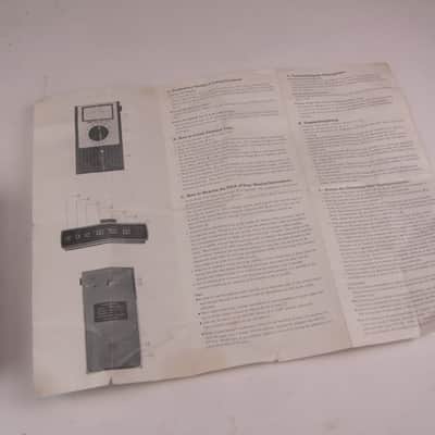 früher Tuner von Korg WT-10A Stimmgerät kultig sehr guter Zustand mit Anleitung guitar tuner image 7