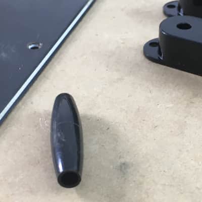 Fender Vintage Reissue Black Relic Knobs Strat Pickup Covers Back Plate Guitar Tremolo Cover Complete Set image 5