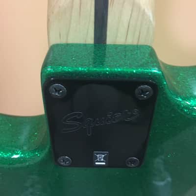 Squire Affinity Double Fat Strat - Sparkle Green image 6