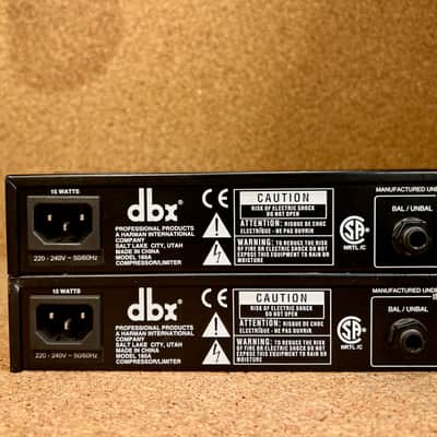 dbx 160A Compressor / Limiter Pair – RARE CONSECUTIVE Serials – Serviced – Warranty image 13