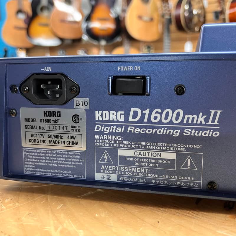 Korg D1600 Mk II Digital Recording Studio | Reverb