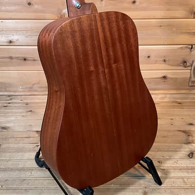 Martin Dreadnought Junior E Acoustic Guitar - Natural image 4