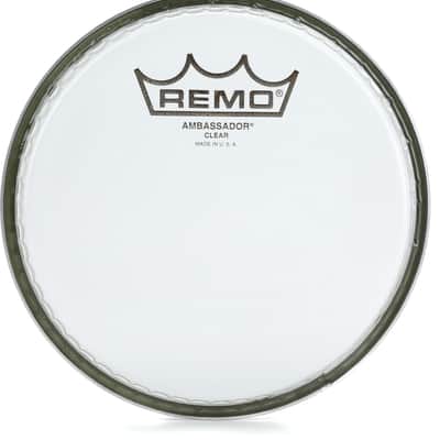 Remo Ambassador Clear Drumhead - 6-inch image 1