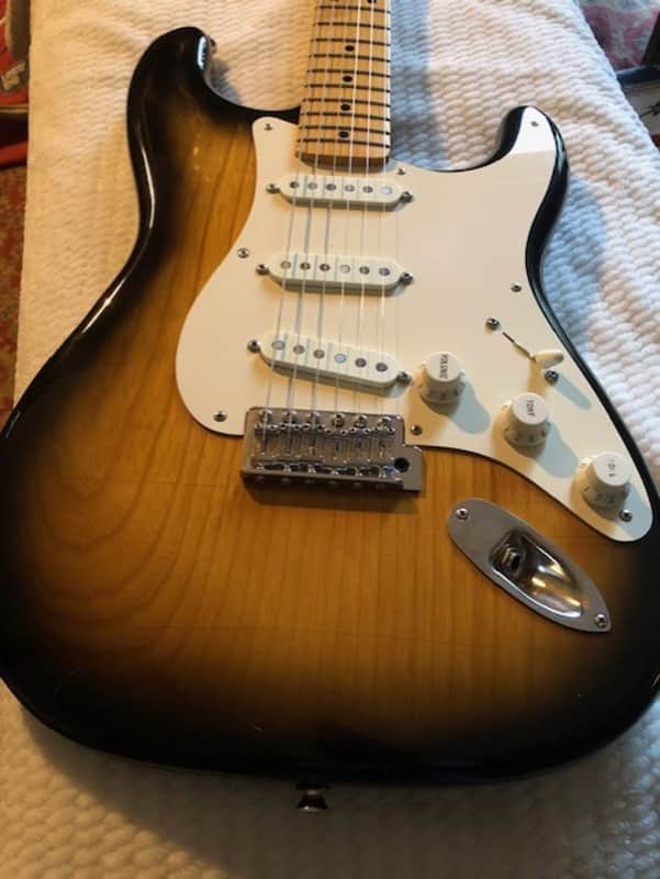 K-Line Springfield Strat, Sunburst, Maple neck, Lollar Dirty Blonde pickups w/video! image 1