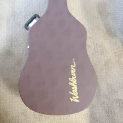 Washburn HD100SWCEK Heritage Dreadnought Cutaway with Electronics Natural image 11