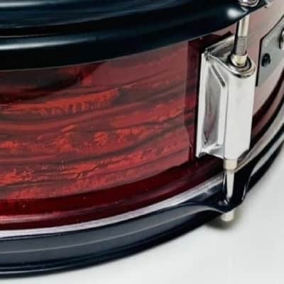 Dolby 14 x 5” Red Wood Electronic Snare w 6 Triggers for Roland Alesis image 4