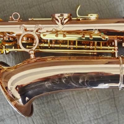 Monique Pro Series Alto Saxophone (SELMER/BUFFET CLONE) 1990s - Copper & Brass image 15