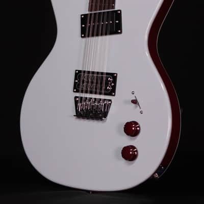 Danelectro Dan O. Mano Electric Guitar, Silver image 2