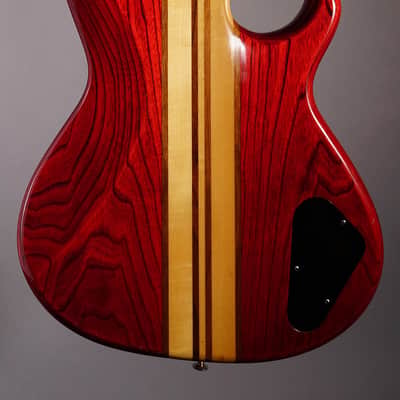 Aria SB-600 Left Handed 1984 Paduak Red image 5