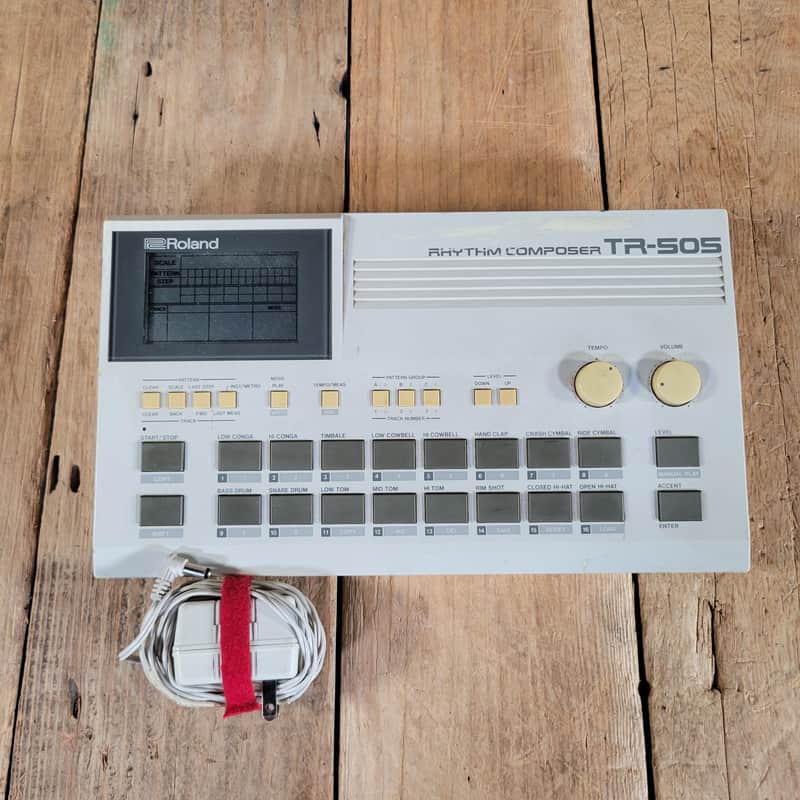 Roland  TR-505 Rhythm Composer w/ power adaptor 1987