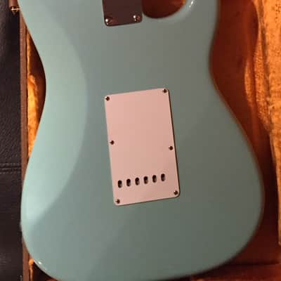 Fender Custom Shop 1961 NOS Stratocaster Lefty 2007 Aged Daphne Blue image 7