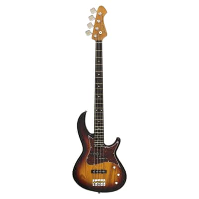 Aria Pro II 313-MK2 Detroit Electric Bass Guitar-5-String Sunburst *USA Small Business* image 3