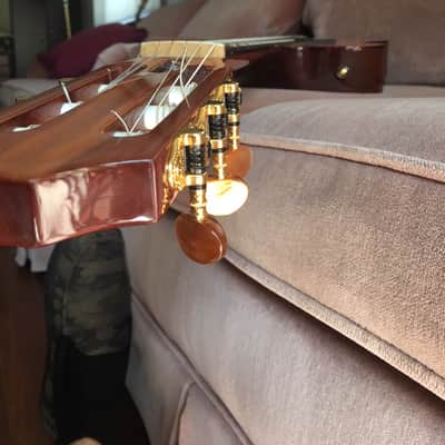 Carvin CL450 Nylon String Classical Crossover Acoustic-Electric, Solid Spruce, Rare image 11