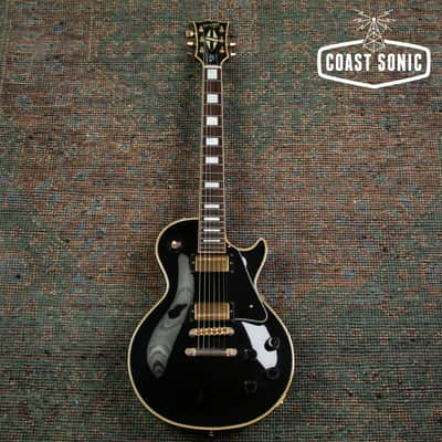 1990 Orville by Gibson LPC Black Beauty Made in Japan, USA PAF Humbuckers image 2