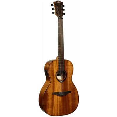 Lag Tramontane T98PE | Parlor Acoustic-Electric, Natural. New with Full Warranty! image 2