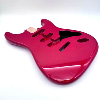 HooDoo Stratocaster Body Alder Sparkle Red hsb64010 image 3