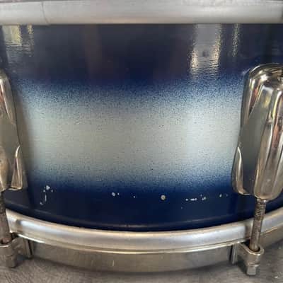 Slingerland 5.5x14 Chicago Badge 1956-1959 Radio King Student Model Duco Blue / Silver image 6