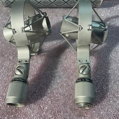 Neumann EA 21 PAIR SHOCK MOUNT VINTAGE ORIGINAL image 6